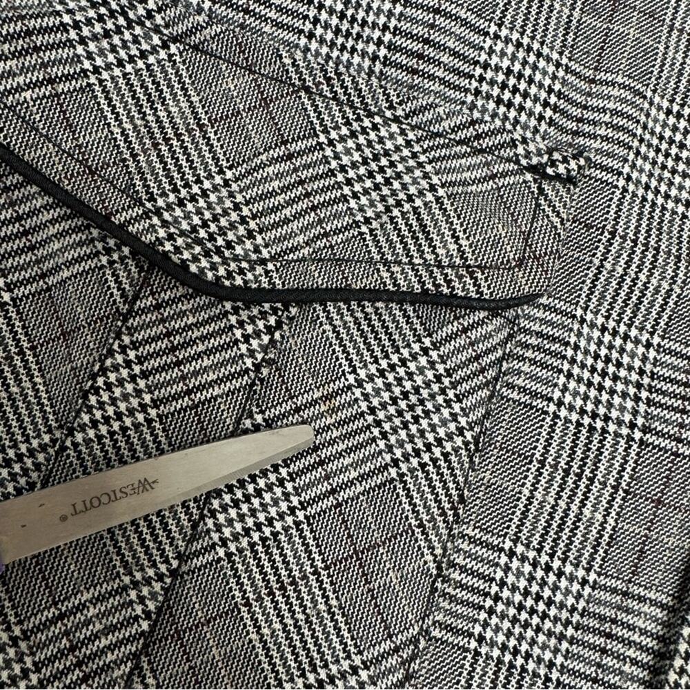 Zara Man Plaid Jacket Shaket with Hood Casual Windbreaker Med 6719/359/064 - Picture 11 of 13